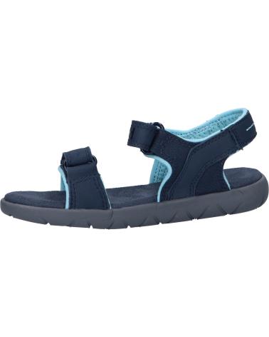 Sandali per Bambino TIMBERLAND A42B1 NUBBLE NAVY NUBUCK