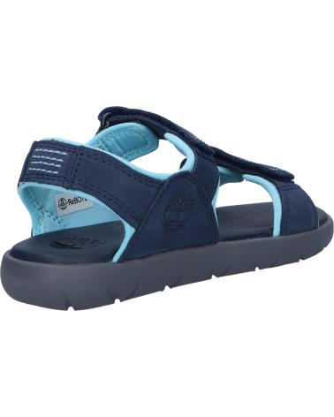 Sandalen für Damen und Mädchen und Junge TIMBERLAND A43FH NUBBLE NAVY NUBUCK