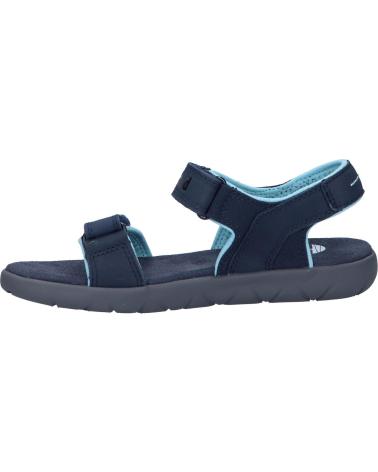 Sandalen für Damen und Mädchen und Junge TIMBERLAND A43GH NUBBLE NAVY NUBUCK