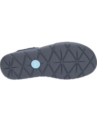 Sandalen für Damen und Mädchen und Junge TIMBERLAND A43GH NUBBLE NAVY NUBUCK