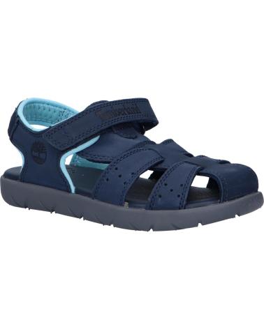 Sandali per Bambino TIMBERLAND A42AS NUBBLE NAVY NUBUCK