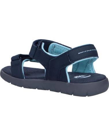 Sandalen für Damen und Mädchen und Junge TIMBERLAND A43GH NUBBLE NAVY NUBUCK