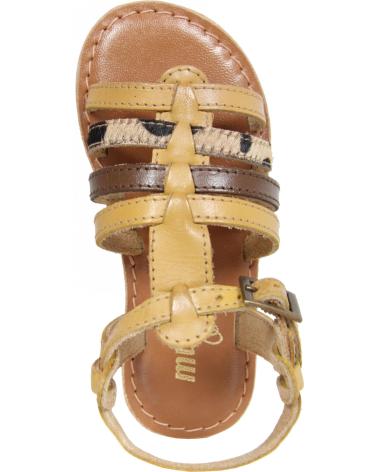 Sandali per Bambina MTNG 83509 NAPPA LEATHER BEIGE