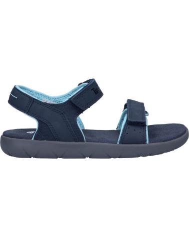 Sandalen für Damen und Mädchen und Junge TIMBERLAND A43GH NUBBLE NAVY NUBUCK