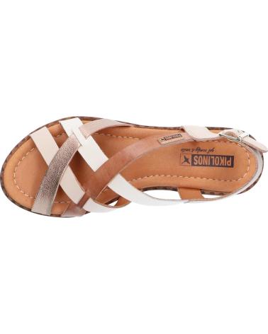Sandales pour Femme pikolinos SANDALIAS PLANAS 0556C1 MUJER BLANCO BLANCO