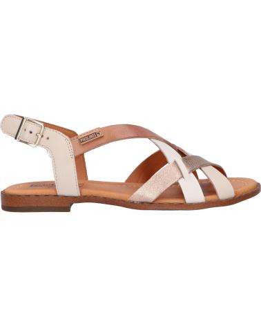 Sandalen für Damen pikolinos SANDALIAS PLANAS 0556C1 MUJER BLANCO BLANCO