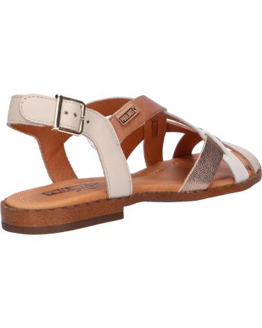 Sandales pour Femme pikolinos SANDALIAS PLANAS 0556C1 MUJER BLANCO BLANCO