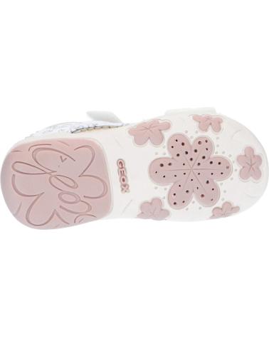 Sandalias de Niña GEOX B1538A 010AJ B NICELY C0007 WHITE