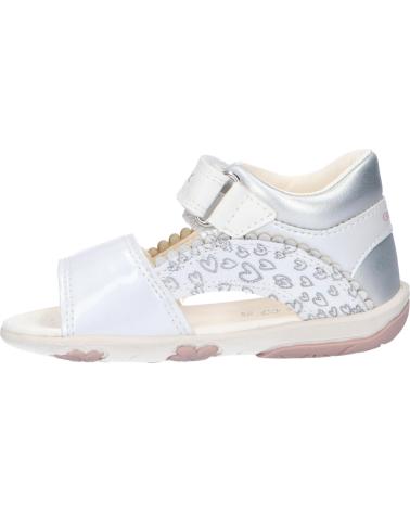 Sandalias de Niña GEOX B1538A 010AJ B NICELY C0007 WHITE