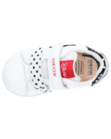 Sapatilhas de Menina GEOX B151HA 08502 B NEW FLICK C0404 WHITE