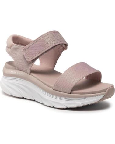 SKECHERS SANDALIA D´LUX WALKER 119226-BLSH ROSA