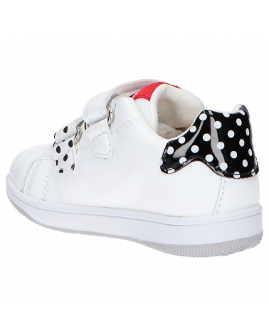 Sapatilhas de Menina GEOX B151HA 08502 B NEW FLICK C0404 WHITE