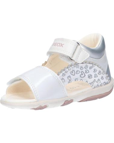 Sandalias de Niña GEOX B1538A 010AJ B NICELY C0007 WHITE