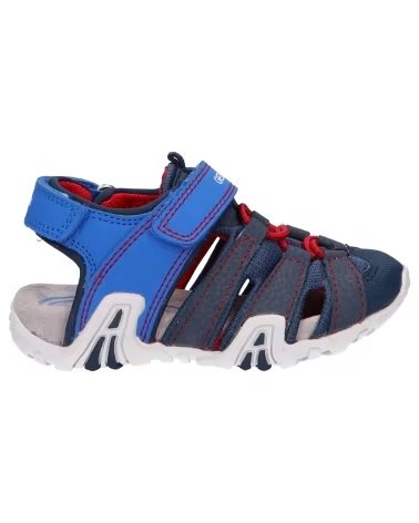 Sandálias de Menino GEOX B1524A 0CE15 B KRAZE C0833 ROYAL