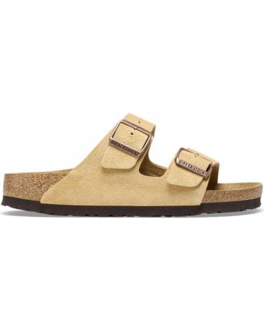 Woman and Man Flip flops BIRKENSTOCK CHANCLAS ARIZONA VL LATTE CREAM