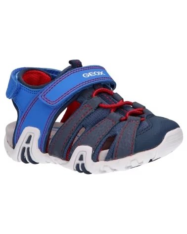 Sandálias de Menino GEOX B1524A 0CE15 B KRAZE C0833 ROYAL