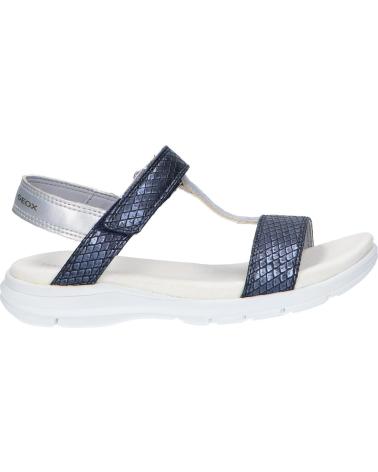 girl Sandals GEOX J020VA 004AJ J SUKIE C0832 NAVY-LT GREY