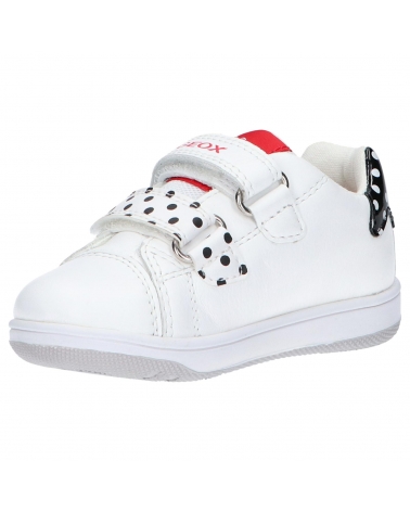 Sapatilhas de Menina GEOX B151HA 08502 B NEW FLICK C0404 WHITE
