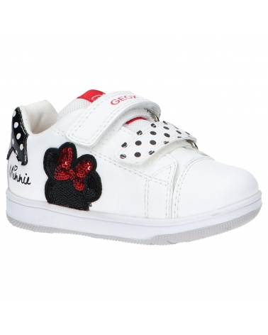 Sapatilhas de Menina GEOX B151HA 08502 B NEW FLICK C0404 WHITE