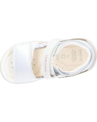 Sandalias de Niña GEOX B1538A 010AJ B NICELY C0007 WHITE