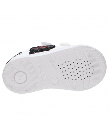 Sapatilhas de Menina GEOX B151HA 08502 B NEW FLICK C0404 WHITE