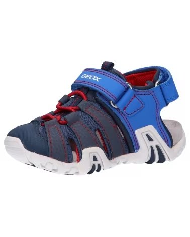Sandálias de Menino GEOX B1524A 0CE15 B KRAZE C0833 ROYAL