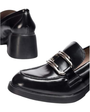 Zapatos de tacón de Mujer WONDERS ZAPATOS MOCASIN S NEGRO