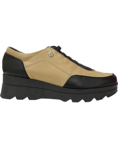 Woman Zapatillas deporte PITILLOS ZAPATILLAS MUJER MODELO 5355P COLOR MARRON CLARO NEGROTAUP NEGROTAUP