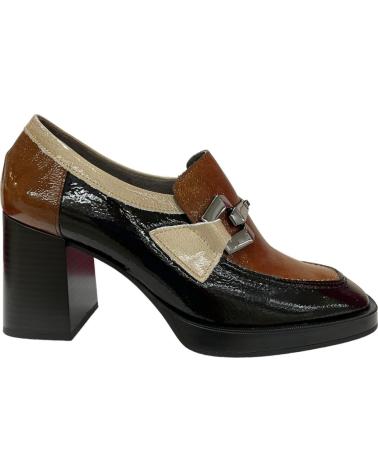 Woman shoes PITILLOS 5484 ZAPATOS DE MUJER NEGRO PIEL NEGRO