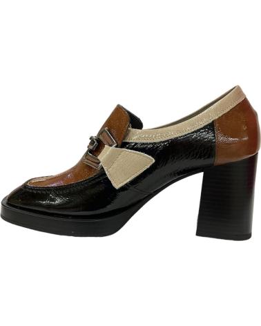 Woman shoes PITILLOS 5484 ZAPATOS DE MUJER NEGRO PIEL NEGRO