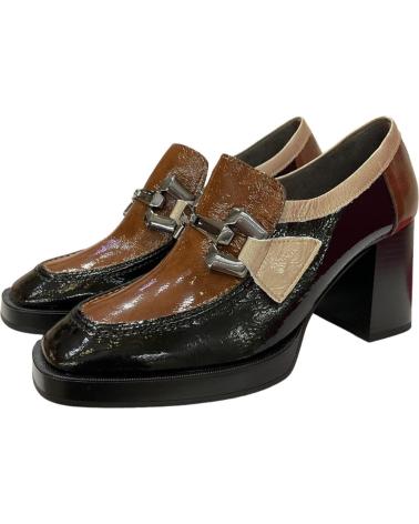 Woman shoes PITILLOS 5484 ZAPATOS DE MUJER NEGRO PIEL NEGRO