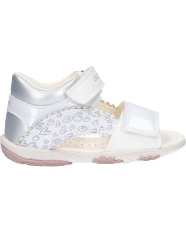 Sandalias de Niña GEOX B1538A 010AJ B NICELY C0007 WHITE