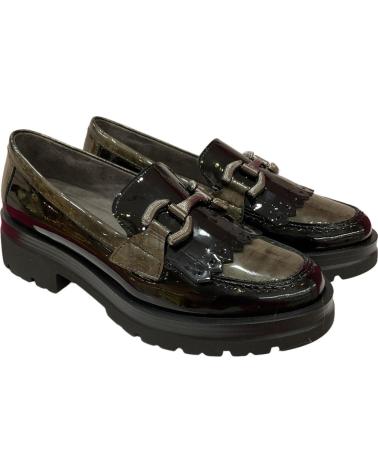 Chaussures pour Femme pitillos MOCASIN CHAROL NEGRO-HUMO