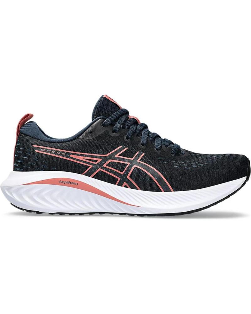 ASICS GEL-EXCITE 10 RUNNING 1012B418-401 BLACK ORANGE 401