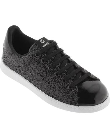 Esportes  de Mulher VICTORIA DEPORTIVAS 112558 GLITTER NEGRO