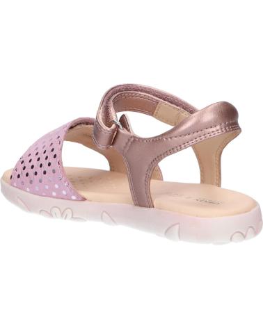 Sandalias de Niña GEOX J028ZA 007NF J HAITI C8056 ANTIQUE ROSE