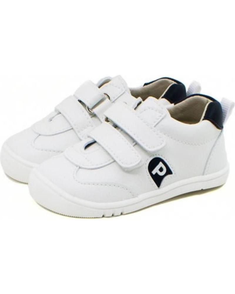 Sportif pour Fille et Garçon PIRUFIN ZAPATILLAS DE DEPORTE BLANCO Y AZUL