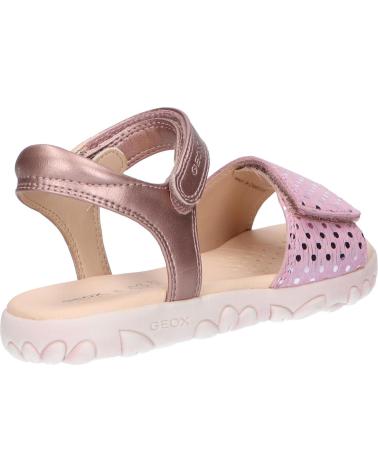 Sandalias de Niña GEOX J028ZA 007NF J HAITI C8056 ANTIQUE ROSE