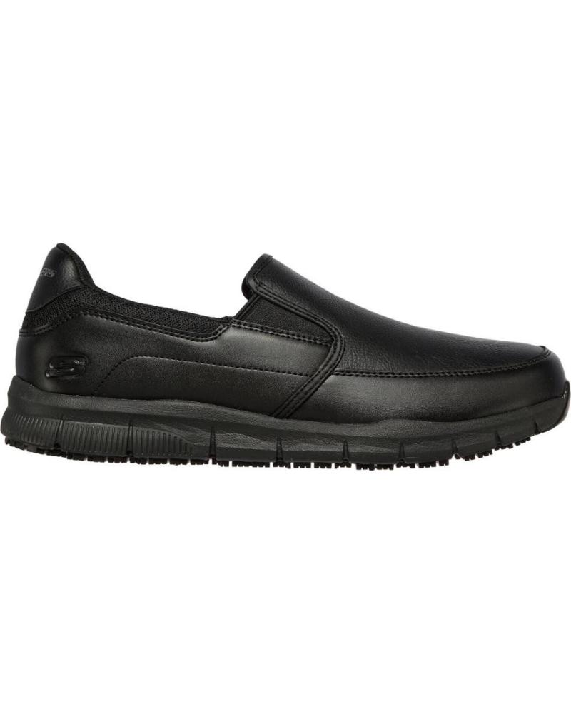 Sportivo per Uomo skechers SNEAKERS 77157EC NEGRO-NEGRO NEGRO