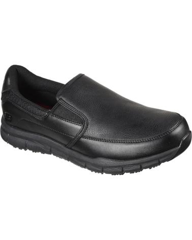 Sportivo per Uomo skechers SNEAKERS 77157EC NEGRO-NEGRO NEGRO