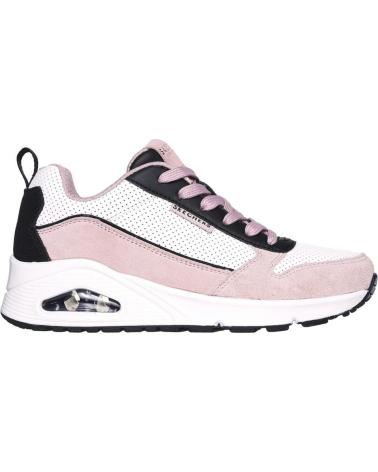 Sportschuhe für Damen SKECHERS 177105 PKBK UNO - BRIGHT AIR BEIG