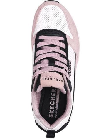 Sportschuhe für Damen SKECHERS 177105 PKBK UNO - BRIGHT AIR BEIG
