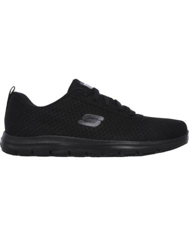 Sportif-De-Mujer-SKECHERS-77210EC-GHENTER-BRONAUGH-BLACK