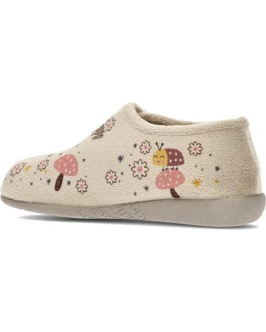 Hausschuhe für Mädchen vul-ladi PANTUFLA VULLADI 4210 ABEJITAS NIQUEL