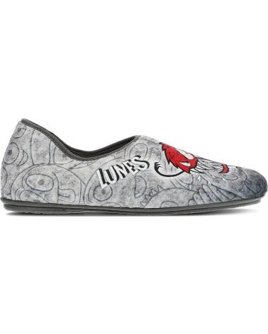 Hausschuhe für Herren VUL-LADI PANTUFLA VULLADI 4613 ESTAMPADO GRIS