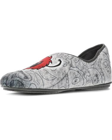 Hausschuhe für Herren VUL-LADI PANTUFLA VULLADI 4613 ESTAMPADO GRIS