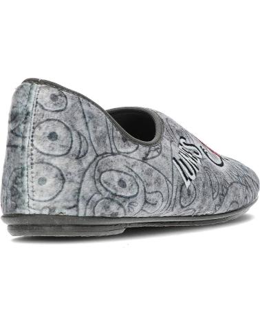 Hausschuhe für Herren VUL-LADI PANTUFLA VULLADI 4613 ESTAMPADO GRIS