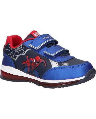 boy Trainers GEOX B3684A 05054 B TODO C0735 NAVY-RED