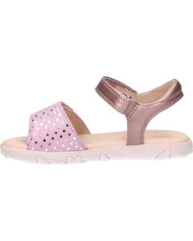 Sandalias de Niña GEOX J028ZA 007NF J HAITI C8056 ANTIQUE ROSE
