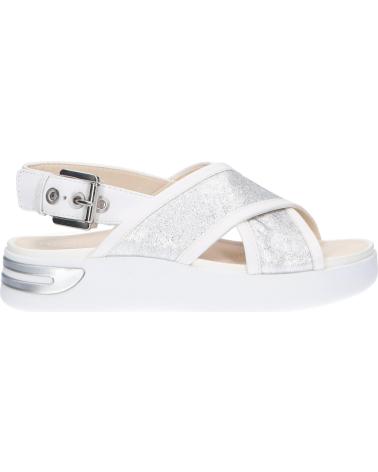 Sandalen für Damen GEOX D92CMA 0CFBC D OTTAYA C0434 SILVER-WHITE